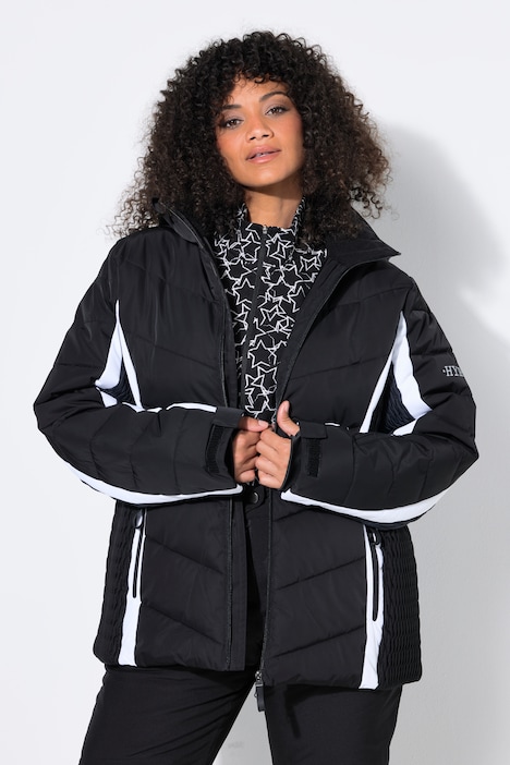 725348 - Veste de ski déperlante, jupe pare-neige et passe-pouces