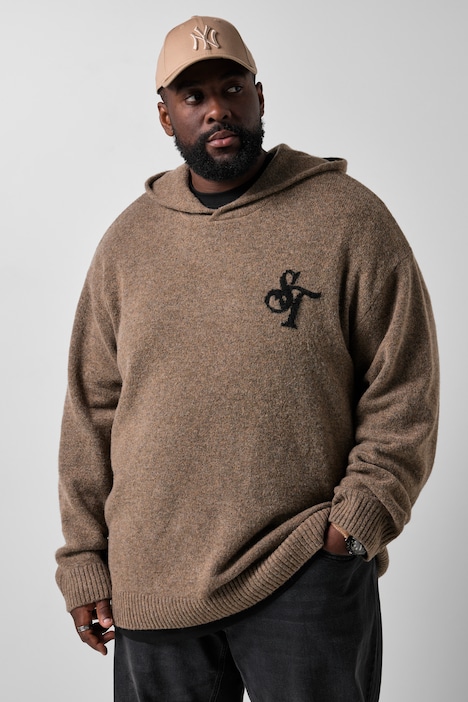 852446 - Sweat-shirt à capuche en maille STHUGE