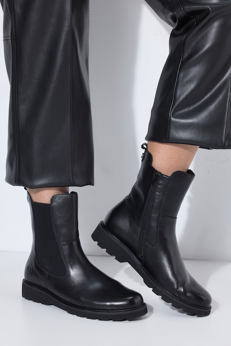 852651 - Bottines Chelsea en cuir