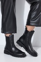 852651 - Bottines Chelsea en cuir