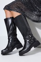 852996 - Bottes en cuir, tige XL