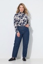 853176 - Jean Barrel en coton bio, taille confortable