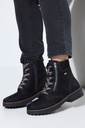 853979 - Bottines techniques en cuir, doublure en peau d'agneau