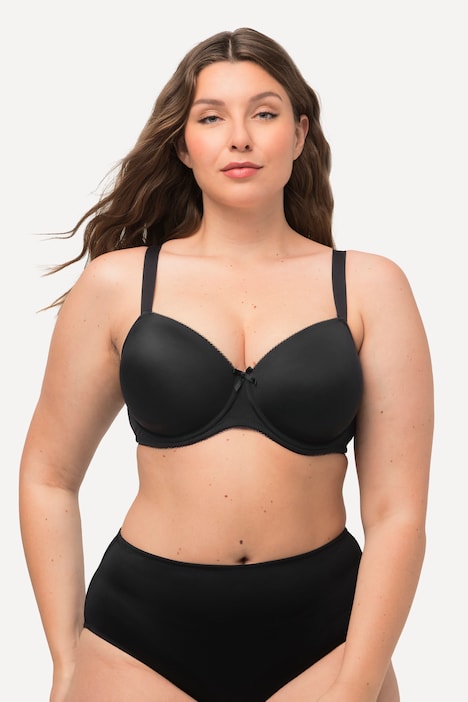 [697144100-100B] 697144 - Soutien-gorge à armatures, bonnets souples - bonnet B-E (noir, 100B)