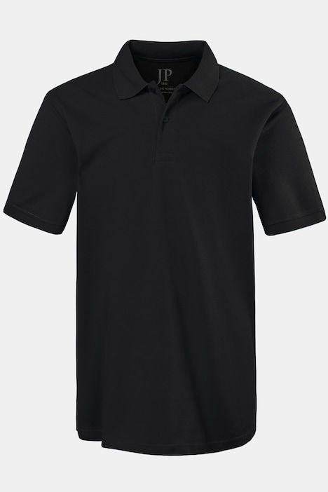 [702560130-10XL] 702560 - Polo en piqué, manches courtes, collection Basic - jusqu'au 10 XL (noir, 10XL)