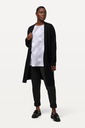 712094 - Cardigan coupe ouverte et longue, en maille fine et douce