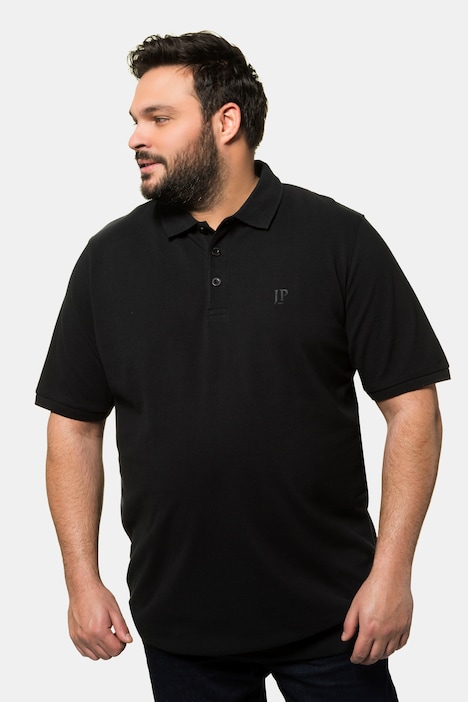712617 - Polo en piqué à manches courtes, coupe ventre confort, collection Basic - du XXL au 10 XL