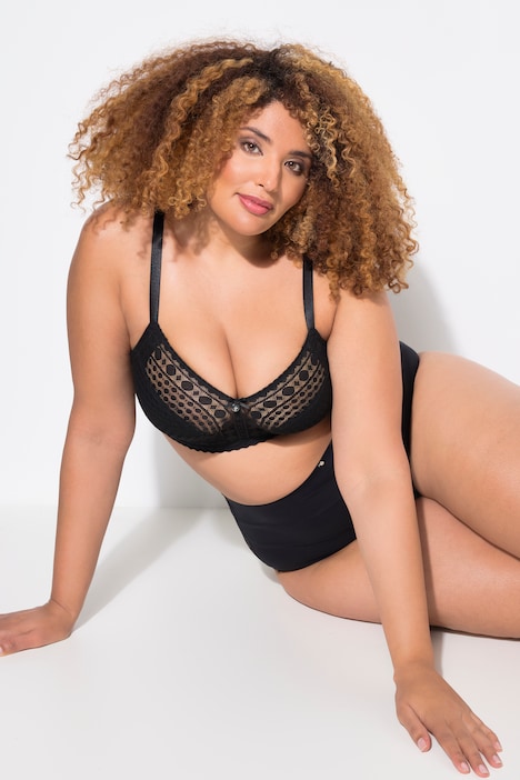 [834510100-100A] 834510 - Bralette, bonnets souples (noir, 100A)