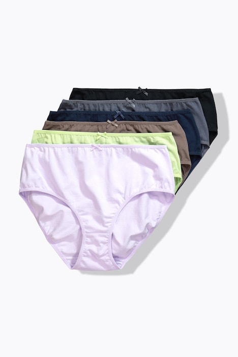 [837937419-44+] 837937 - Culottes midi, lot de 6 (44/46)