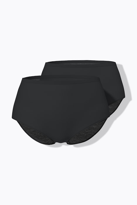 [839514100-44+] 839514 - Shortys, lot de 2 (noir, 44/46)