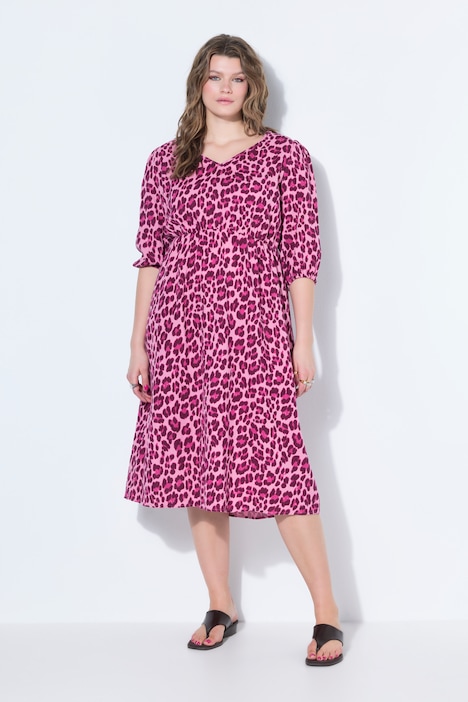 [840504523-44+] 840504 - Robe midi en mousseline (44/46)