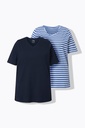840915 - T-shirts Basic, lot de 2
