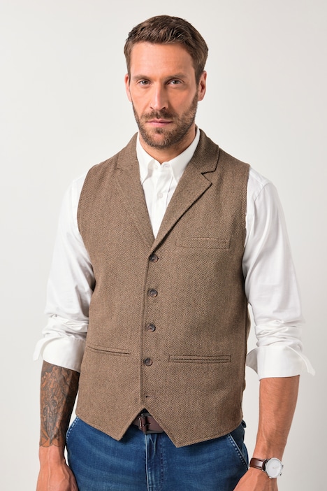 842430 - Gilet FLEXNAMIC® en tweed