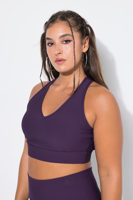 [844027846-44+] 844027 - Soutien-gorge en tissu côtelé (44/46)