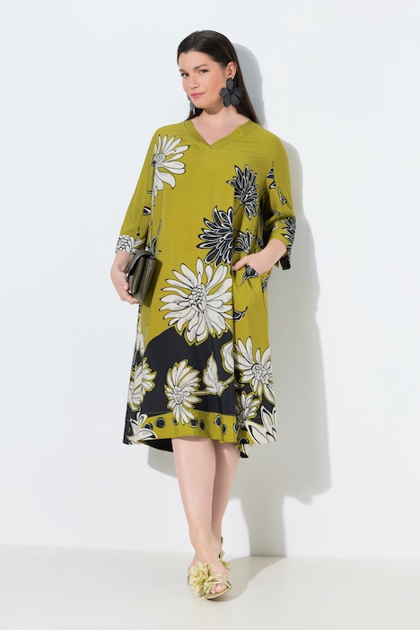 [846541620-44+] 846541 - Robe midi en Lyocell (44/46)
