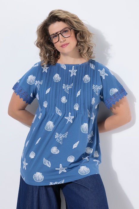 [847682721-44+] 847682 - T-shirt (bleu jean, 44/46)
