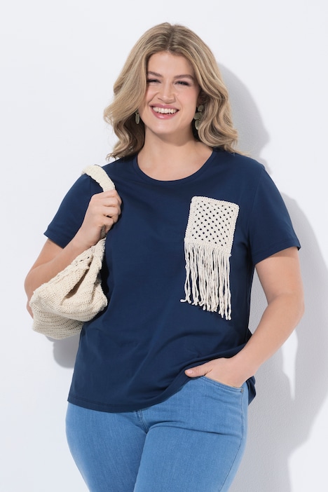 [847764130-44+] 847764 - T-shirt (marine, 44/46)
