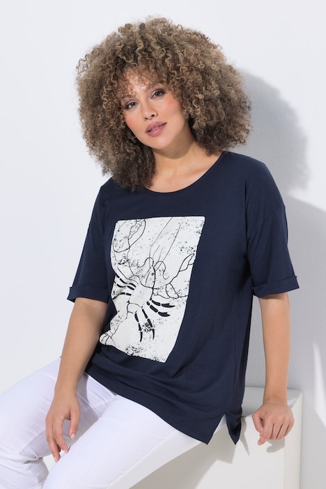 [847854130-44+] 847854 - T-shirt (marine, 44/46)