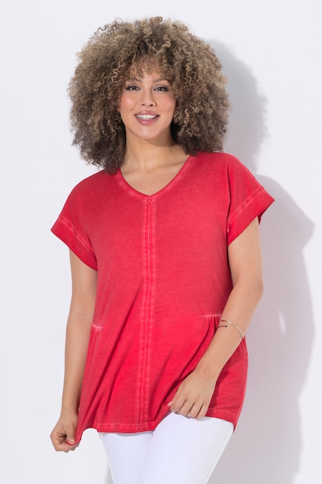 [847865523-44+] 847865 - T-shirt (rose vif, 44/46)