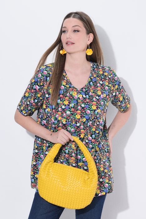 [848010130-44+] 848010 - T-shirt (marine, 44/46)