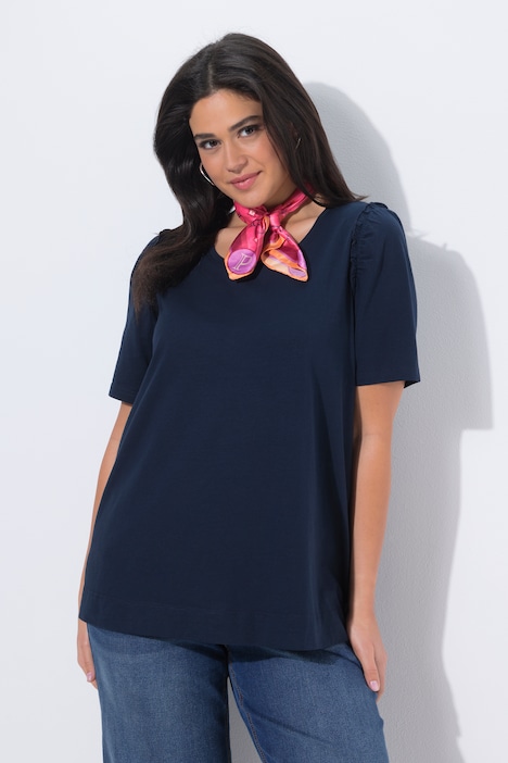 [848045130-44+] 848045 - T-shirt (marine, 44/46)
