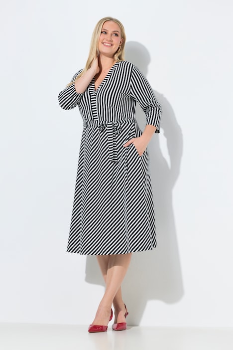 [848052130-44+] 848052 - Robe midi en jersey (44/46)