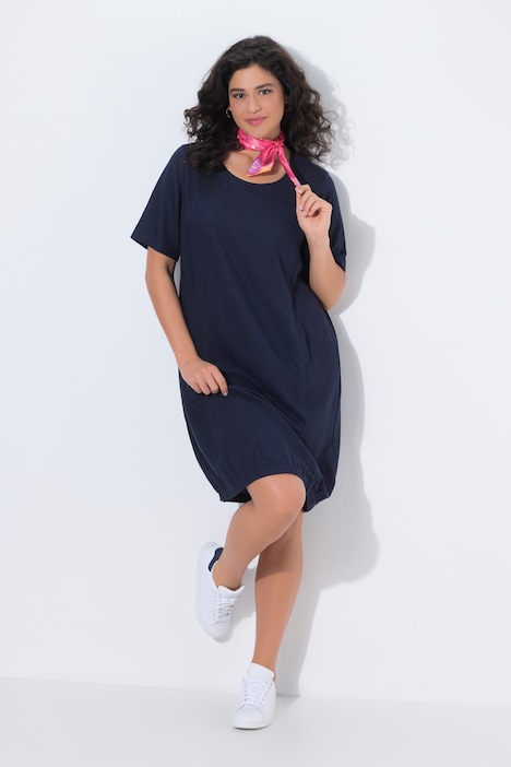848358 - Robe en lin mélangé