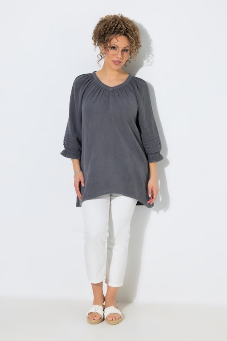 [848536100-44+] 848536 - Blouse en mousseline (44/46)