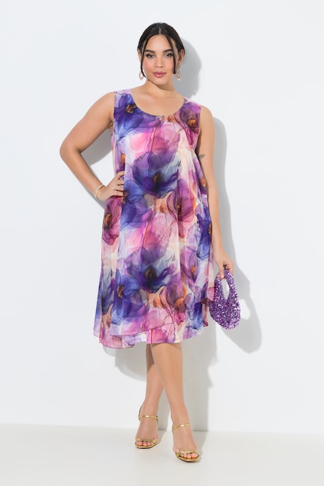 [849358130-44+] 849358 - Robe en mousseline (44/46)