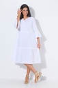 849856 - Robe midi en mousseline