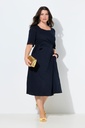 849950 - Robe midi en lin mélangé