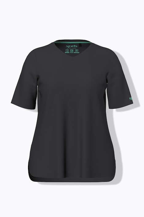 [850306100-44+] 850306 - T-shirt technique (noir, 44/46)