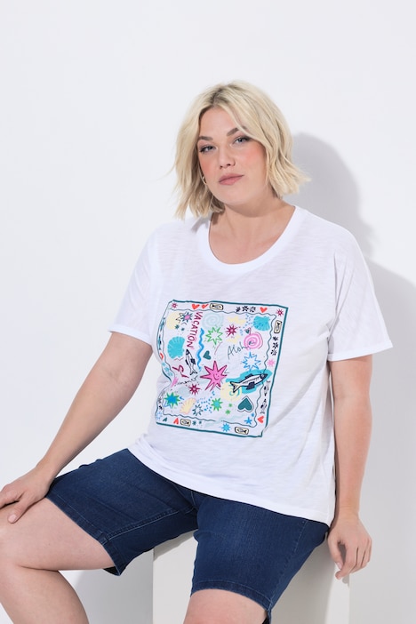 [850349200-44+] 850349 - T-shirt (blanc neige, 44/46)