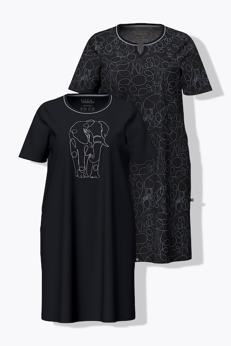 850448 - T-shirts oversize, lot de 2