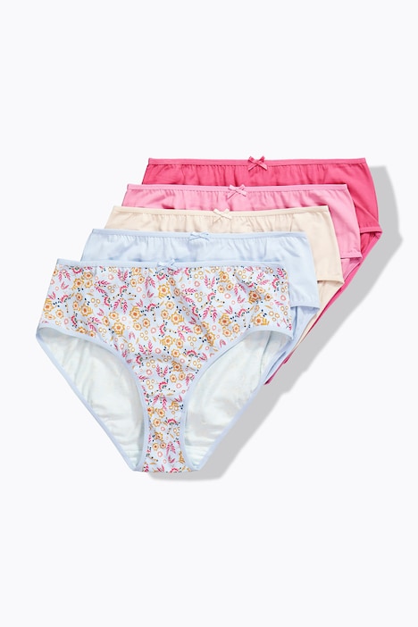 [851140808-44+] 851140 - Culottes midi, lot de 5 (44/46)