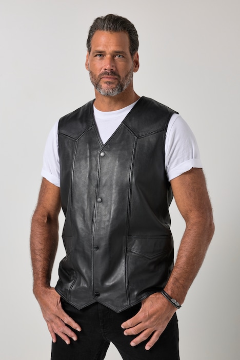 851314 - Gilet en cuir