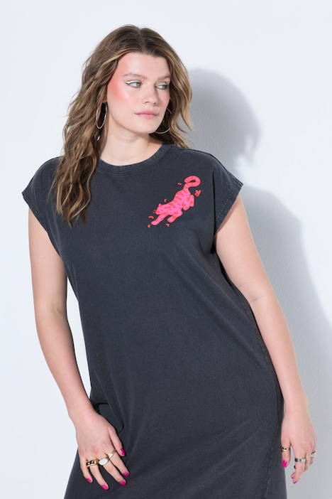 [851496121-44+] 851496 - Robe midi en jersey (44/46)