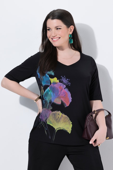 [852032100-44+] 852032 - T-shirt au tombé fluide (44/46)