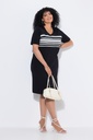 852079 - Robe en jersey