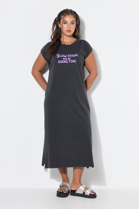 [852355121-44+] 852355 - Robe midi en jersey (44/46)