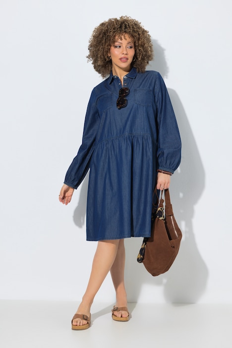 [852768903-44+] 852768 - Robe en jean (44/46)