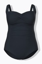 791023 - Maillot de bain à bonnets souples. Joli drapé sur la poitrine. Matière finement texturée