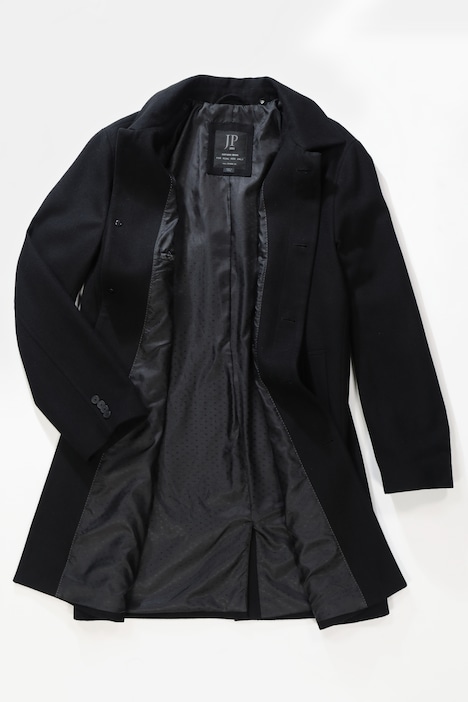 795116 - Manteau en laine mélangée déperlante, col de chemise, jusqu'au 8 XL
