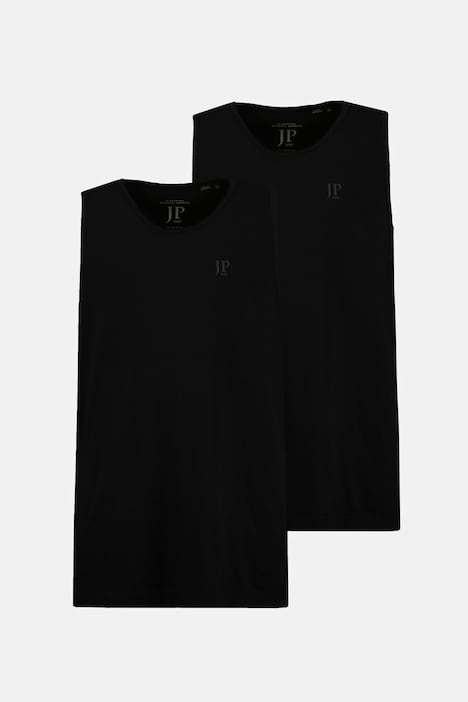 [796858130-3XL] 796858 - Débardeur en lot de 2, sans manches, collection Basic - jusqu'au 8 XL (noir, 3XL)
