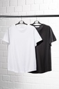 799156 - T-shirt long, encolure arrondie, oversize, manches courtes, lot de 2