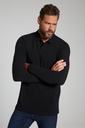 799230 - Polo JP 1880 en piqué, manches longues, collection Basic - jusqu'au 8 XL