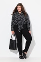 799731 - Pantalon point de Rome, modèle Sienna, jambe étroite et taille élastique