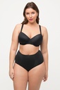 800498 - Culotte gainante Shapewear. Taille haute, empiècement sculptant.