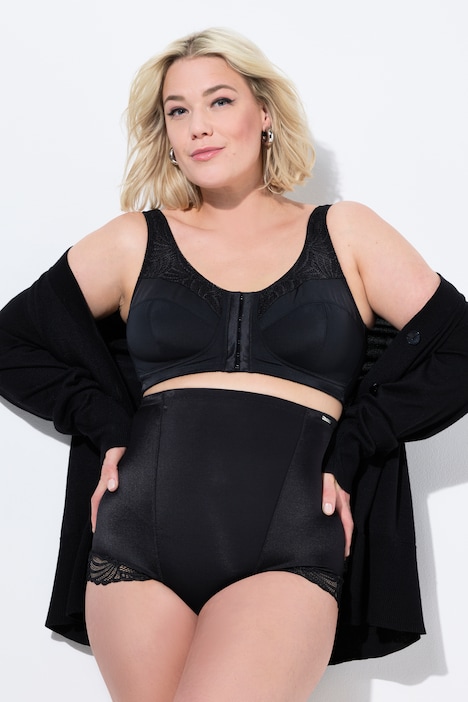 [801081100-100C] 801081 - Soutien-gorge de maintien Kell sans armatures avec fermeture sur le devant, C-D (noir, 100C)