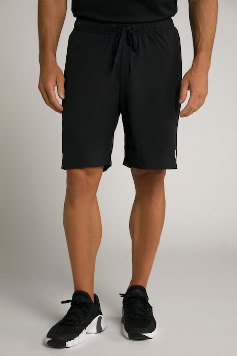 [802371100-3XL] 802371 - Short de sport technique à taille élastique, technologie QuickDry (noir, 3XL)